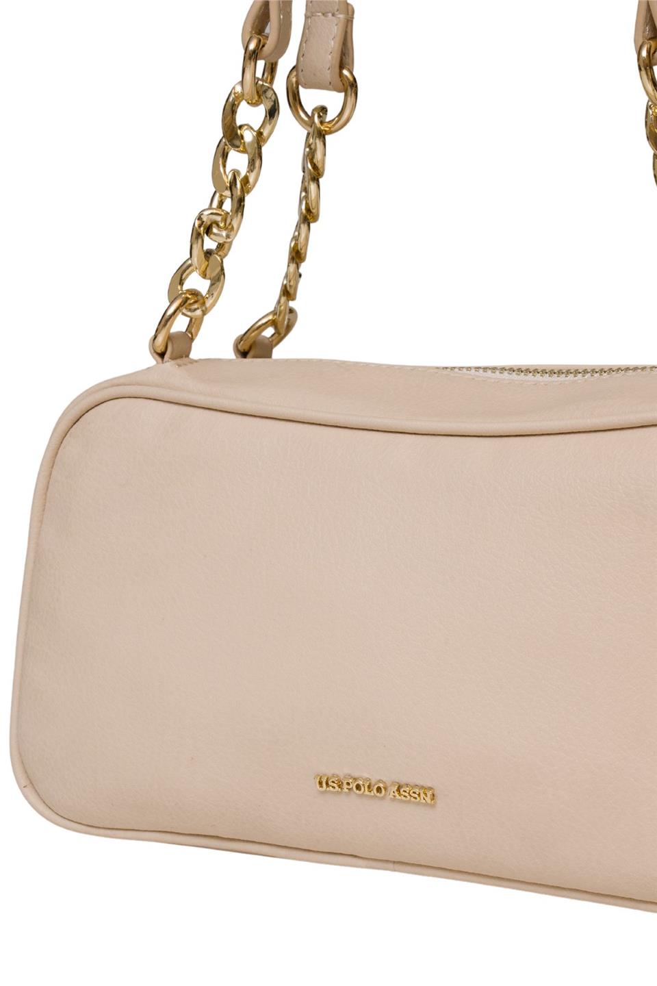 U.S. Polo Assn. US25123 Kadın Omuz Çantası Bej