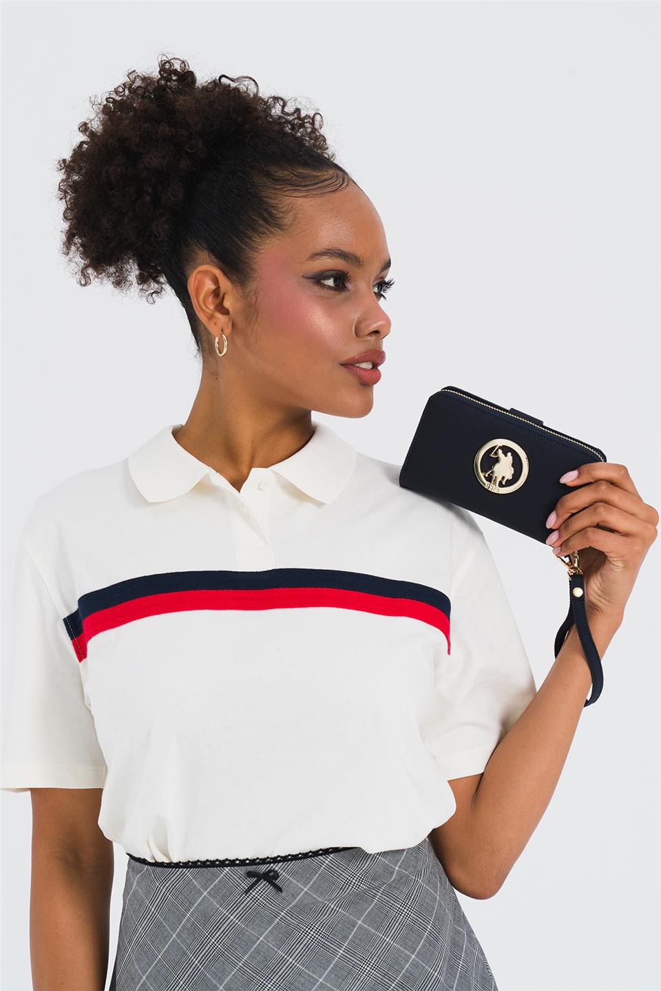U.S. Polo Assn. USC25366 Kadın Portföy Çanta Siyah