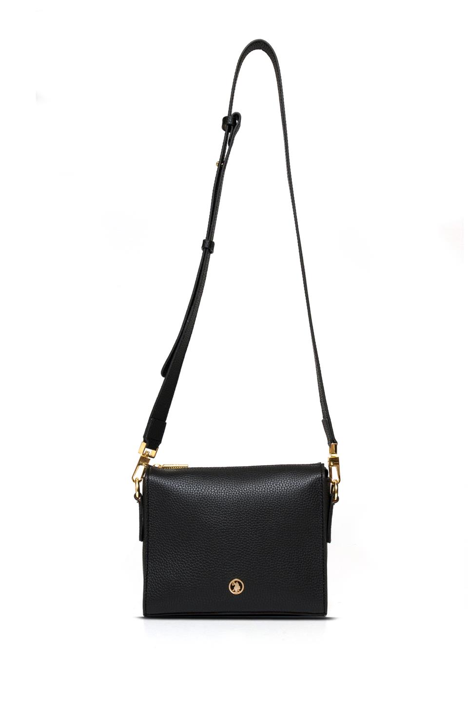 U.S. Polo Assn. US25204 Kadın Omuz Çantası Siyah