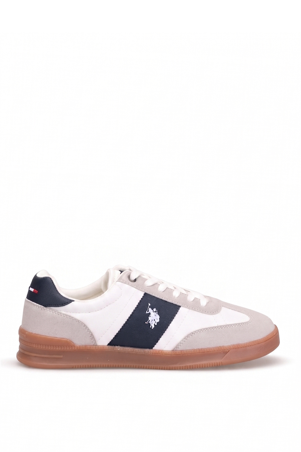 U.S. Polo Assn. 102695624 6F Hevil  6PR Erkek Klasik Sneaker Beyaz