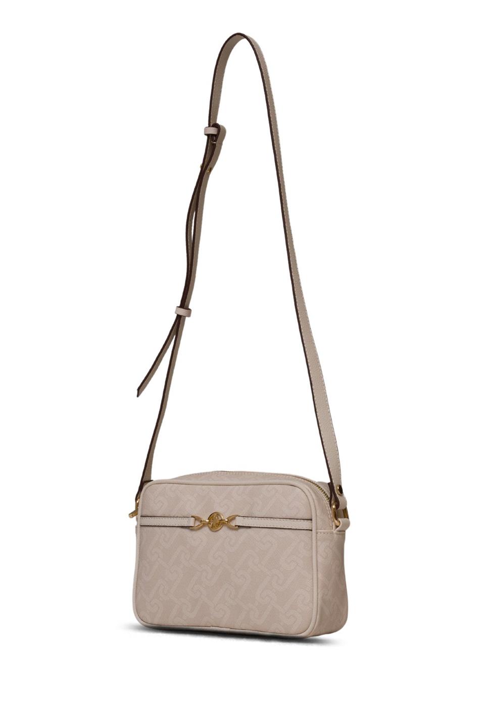U.S. Polo Assn. US25109 Kadın Omuz Çantası Krem