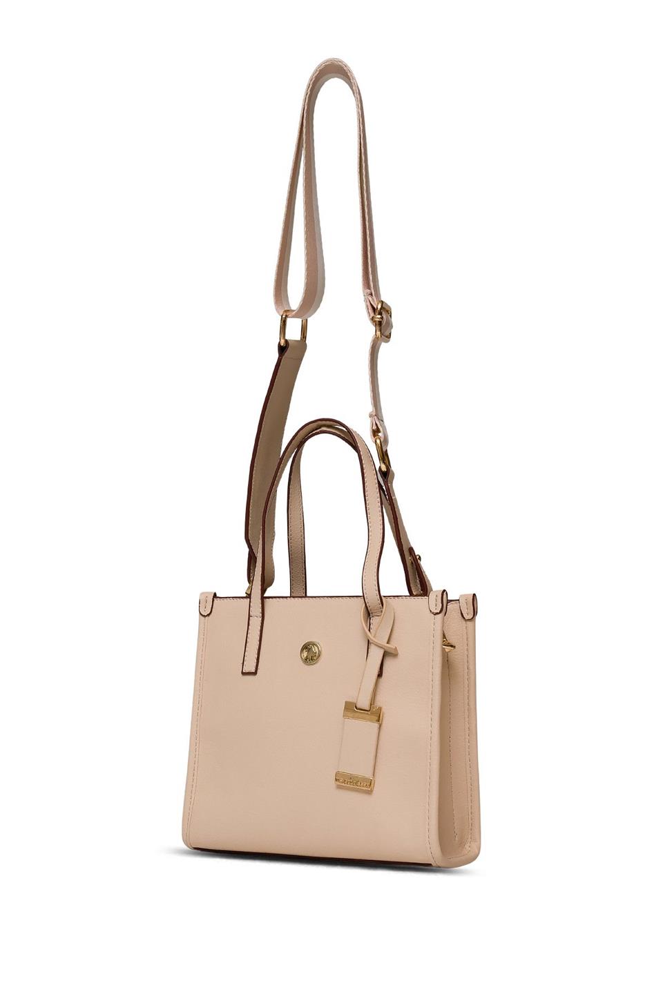 U.S. Polo Assn. US25139 Kadın Çapraz Çanta Bej