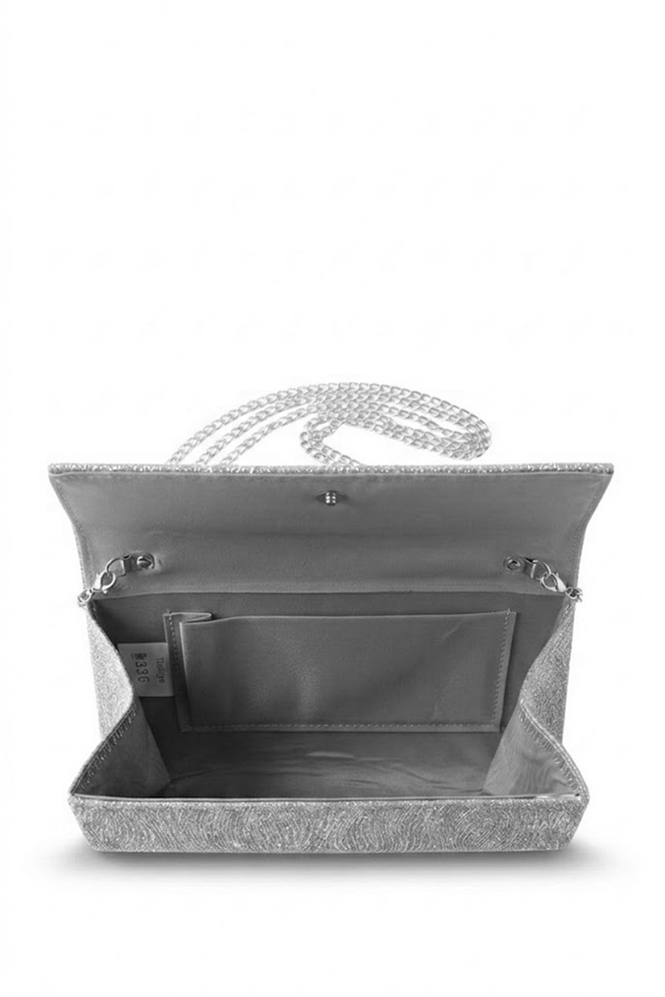 Varol 336 Kadın Abiye Çanta Gümüş