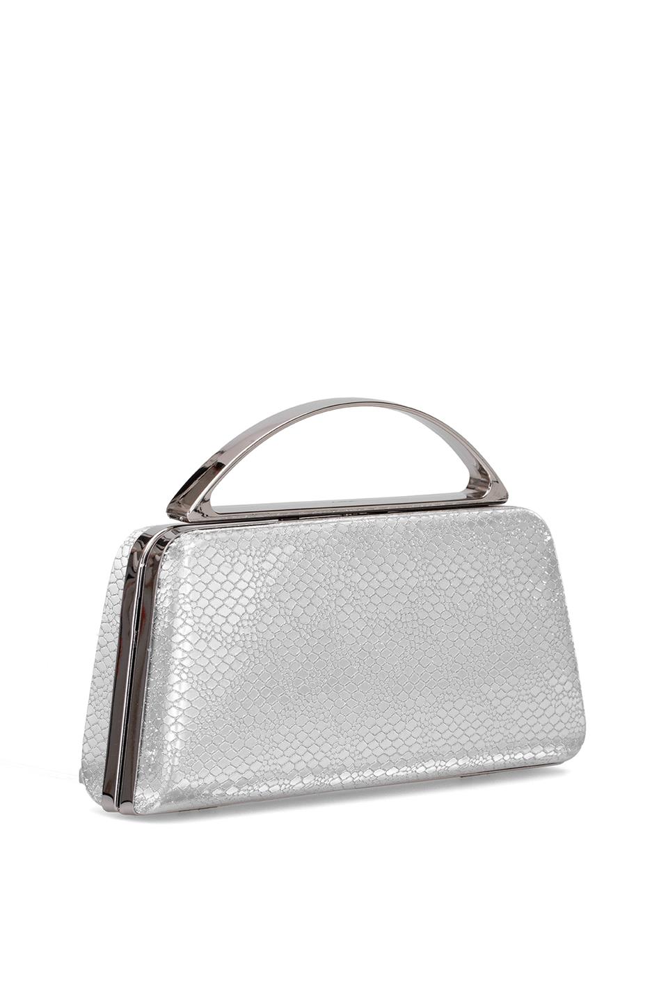 Varol 349S Kadın Diamond Abiye Çanta Gümüş