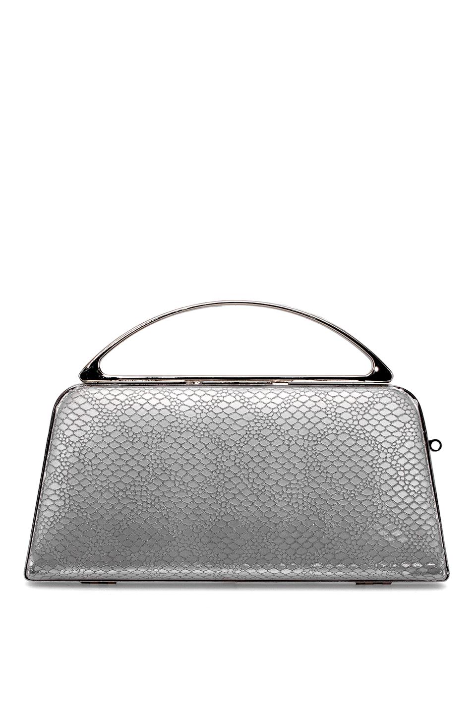 Varol 349S Kadın Diamond Abiye Çanta Platin