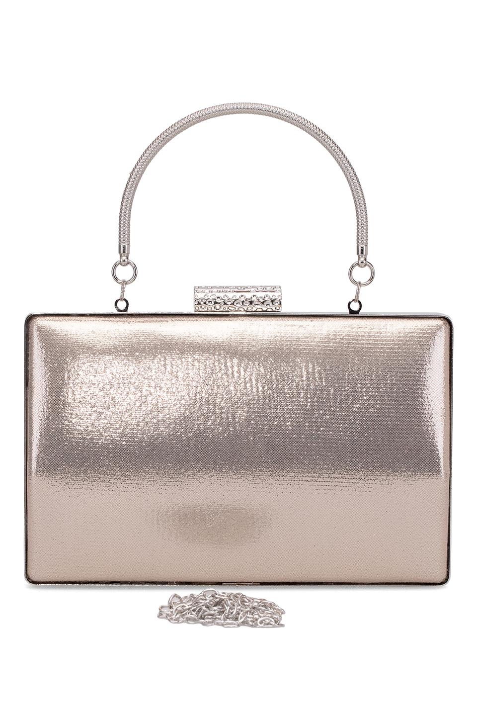 Varol 366T Kadın Diamond Abiye Çanta Altın