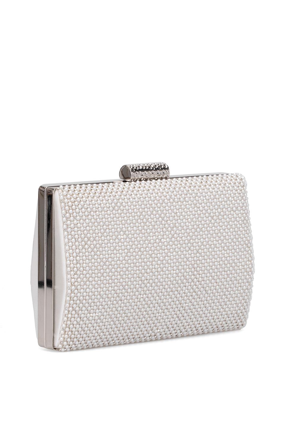 Varol 366T Kadın Diamond Abiye Çanta Sedef