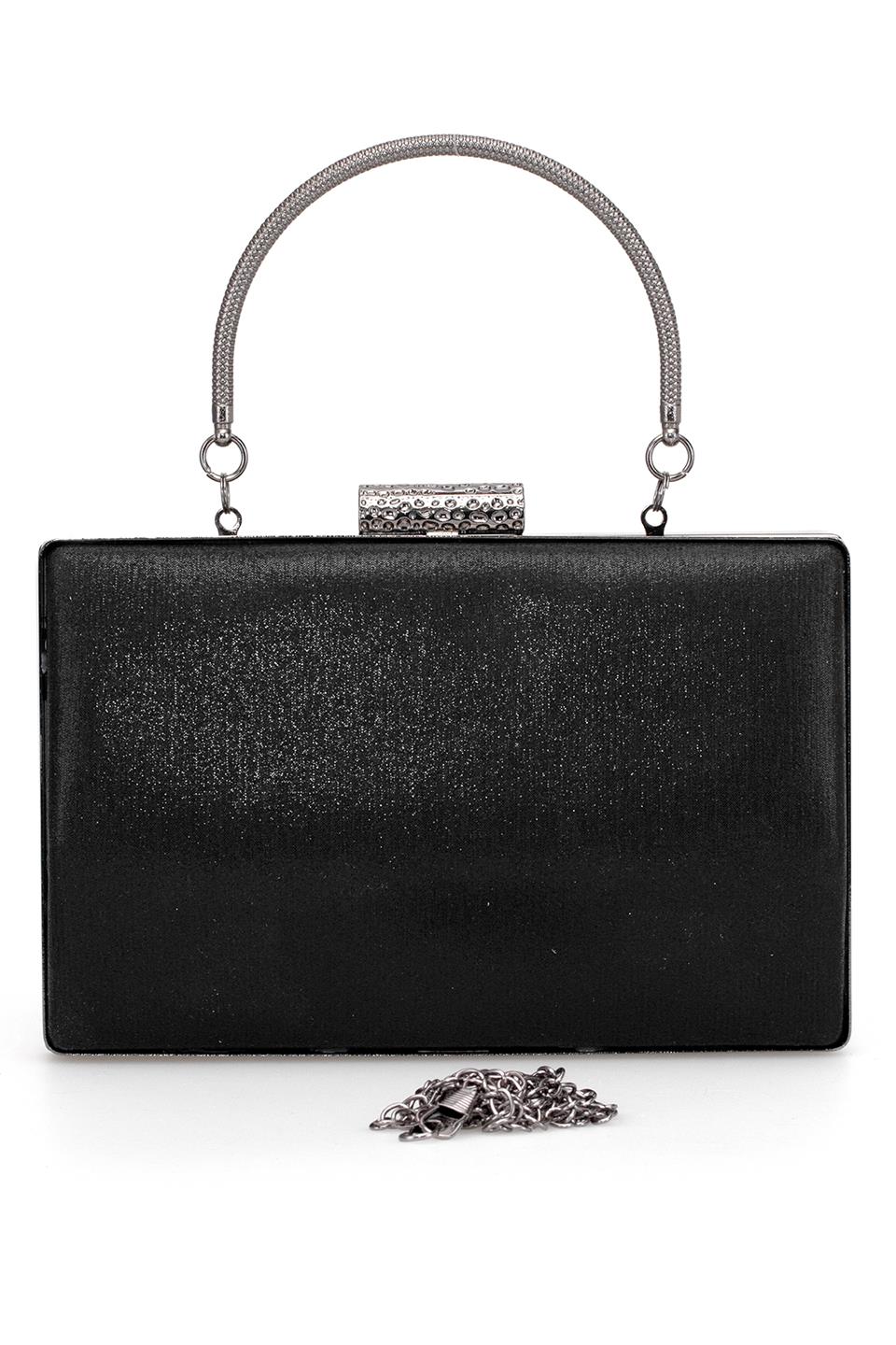 Varol 366T Kadın Diamond Abiye Çanta Siyah