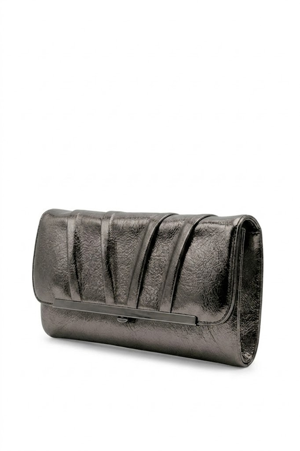 Varol 441 Clutch Kadın Portföy Çanta Platin