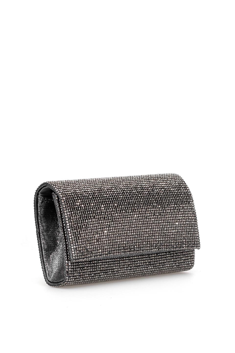 Varol 450B Kadın Basic Abiye Çanta Platin