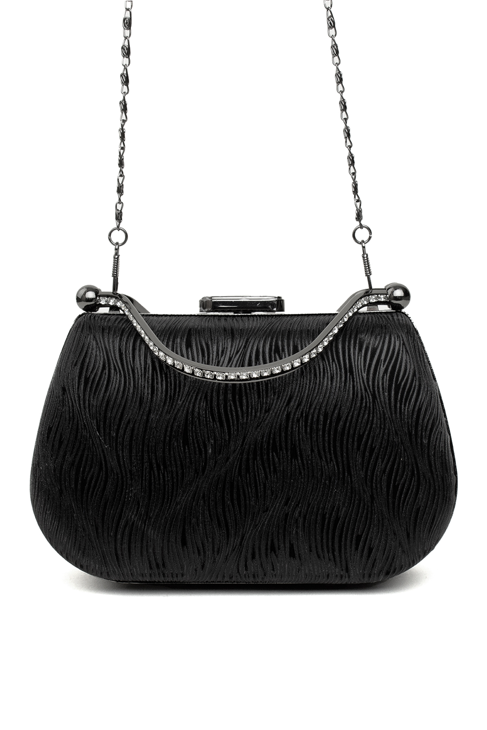 Varol 746 Kadın Abiye Çanta Siyah