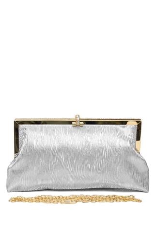 Varol 752T Kadın Abiye Çanta Gümüş