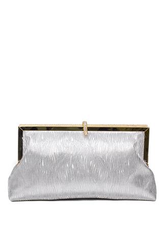 Varol 752T Kadın Abiye Çanta Gümüş