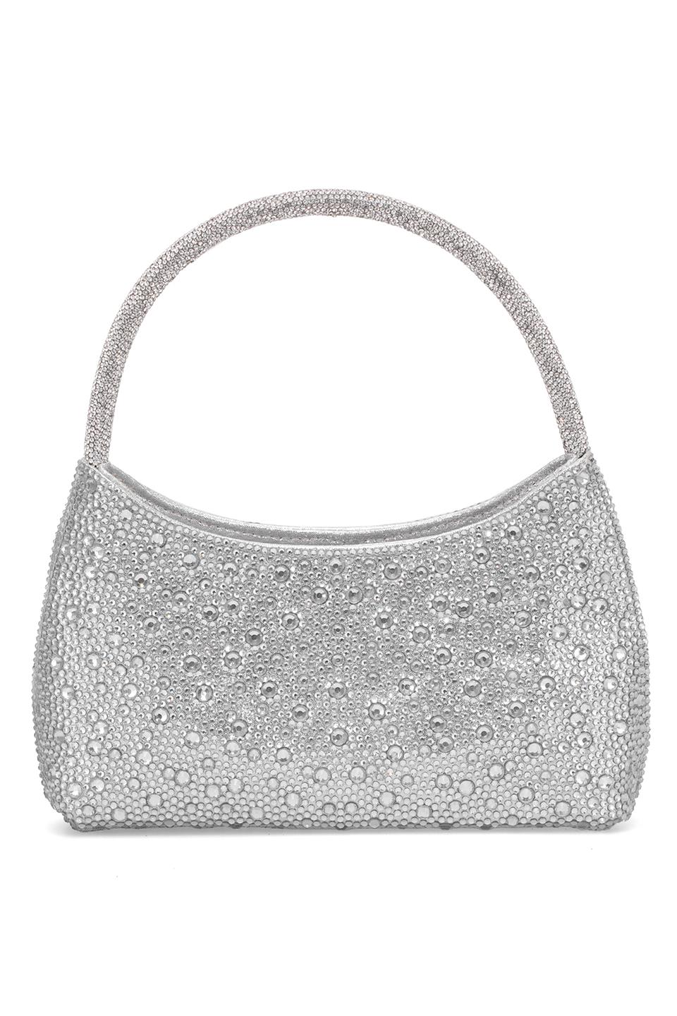 Varol 915R Kadın Royal Abiye Çanta Gümüş