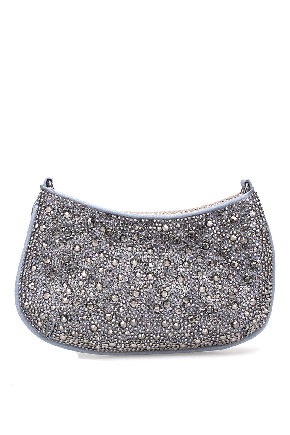 Varol 916R Kadın Royal Abiye Çanta Platin