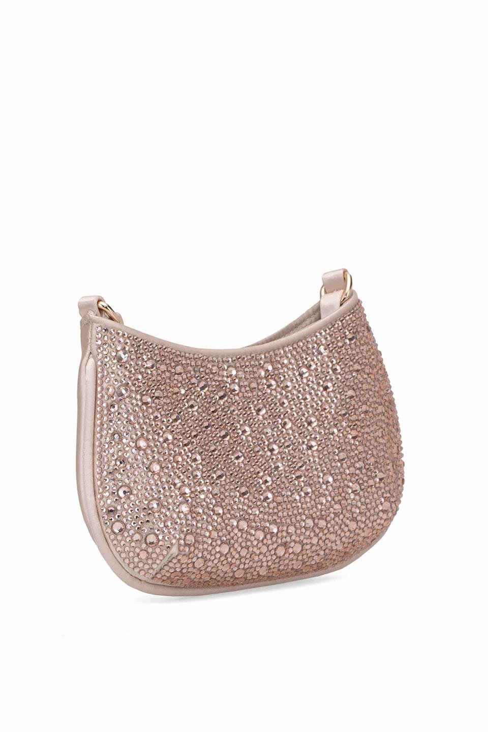 Varol 916R Kadın Royal Abiye Çanta Pudra