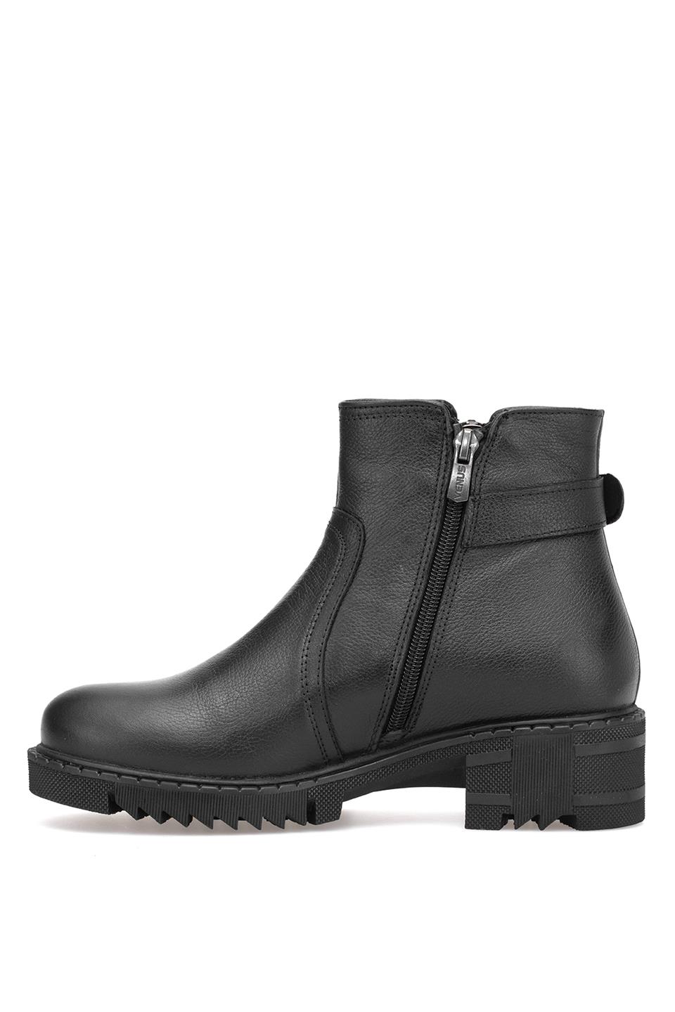 Venüs 1950807K Kadın Hakiki Deri Klasik Bot Siyah