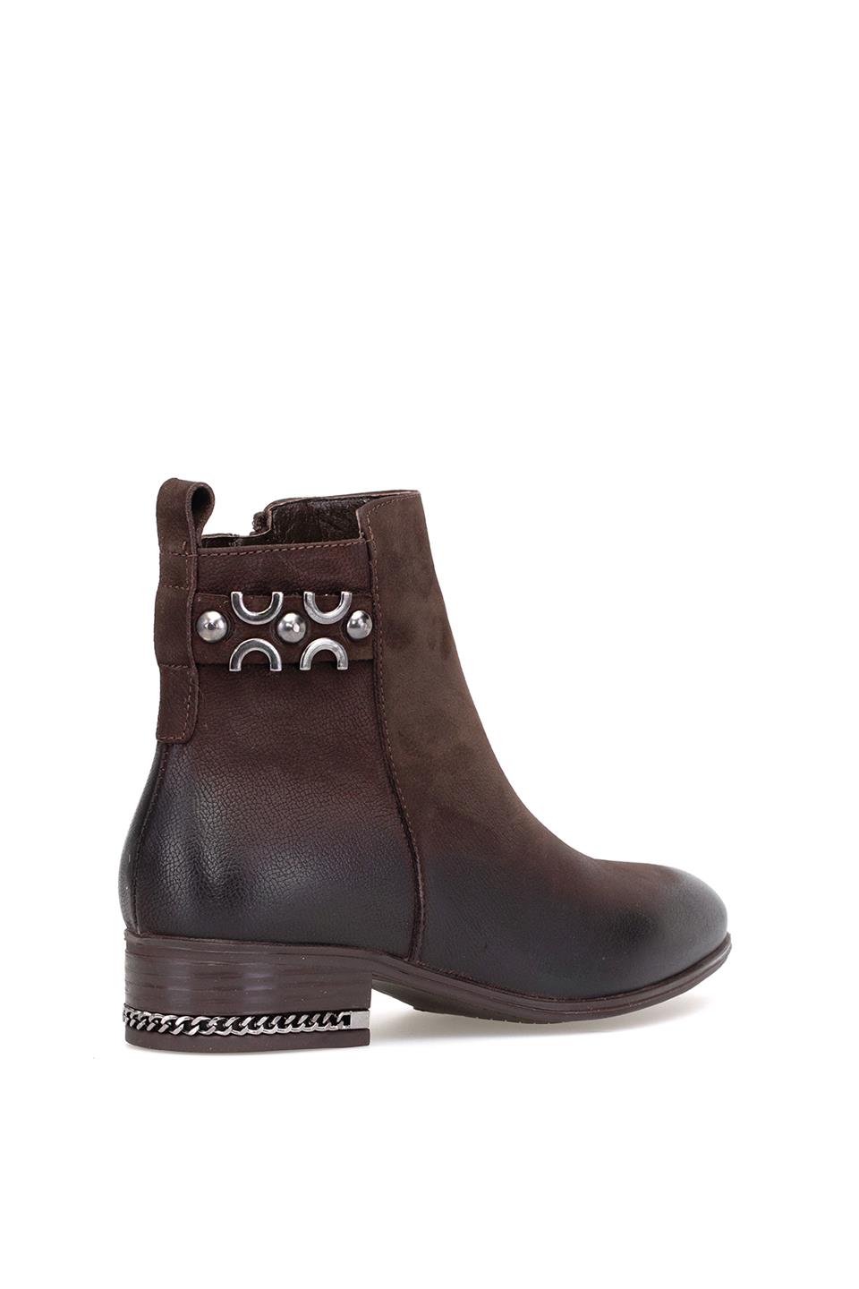 Venüs 2152712K Kadın Hakiki Deri Klasik Bot Kahverengi