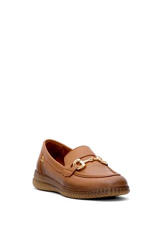 Venüs 2216113Y Kadın Hakiki Deri Casual Ayakkabı Taba