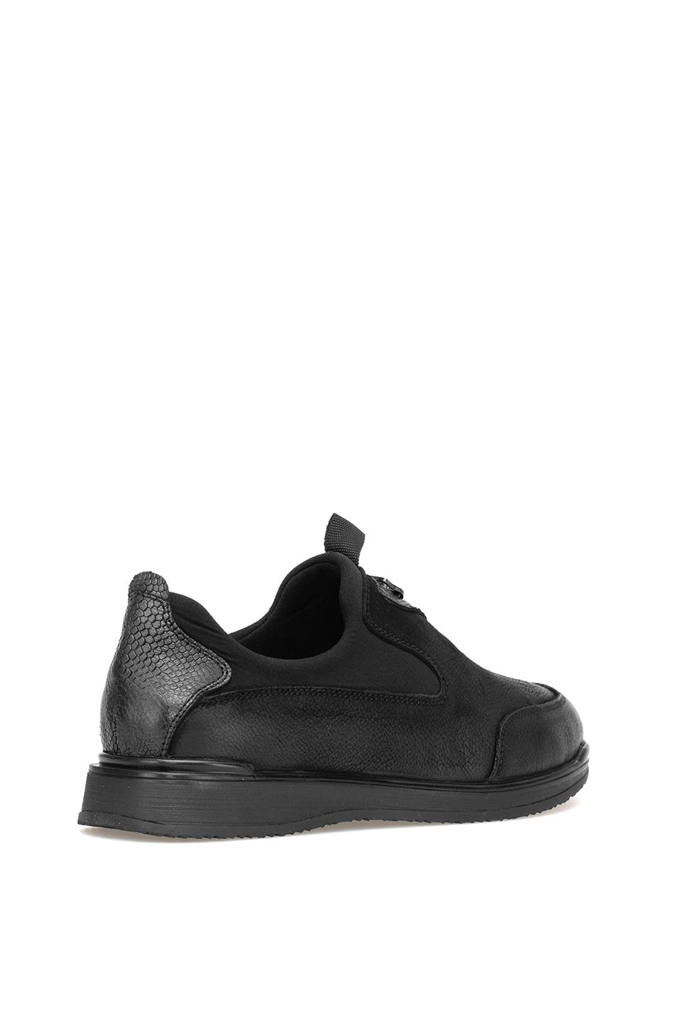 Venüs 2250906K Kadın Hakiki Deri Casual Ayakkabı Siyah