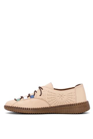 Venüs 24370001Y Kadın Hakiki Deri Casual Ayakkabı Bej