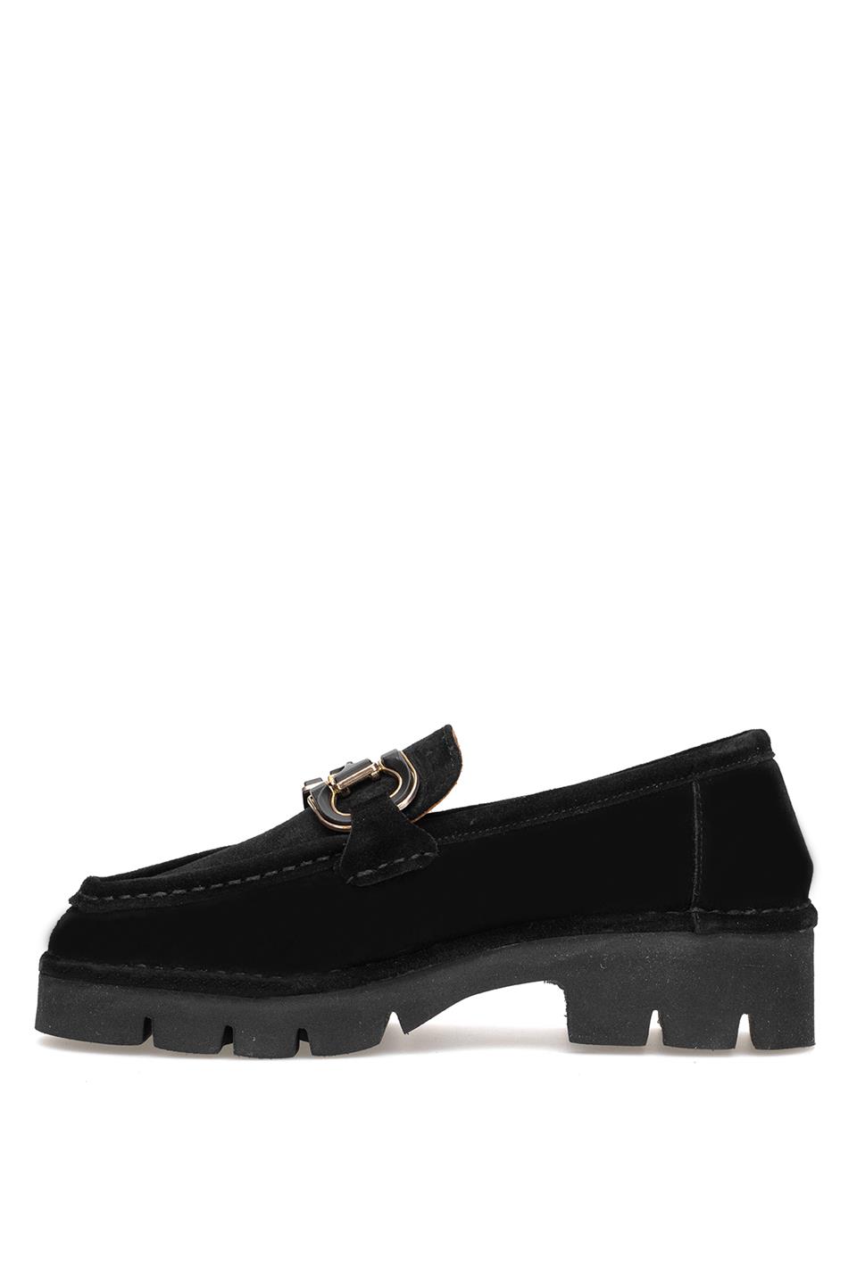 Venüs 25390510K Kadın Hakiki Deri Casual Ayakkabı Siyah