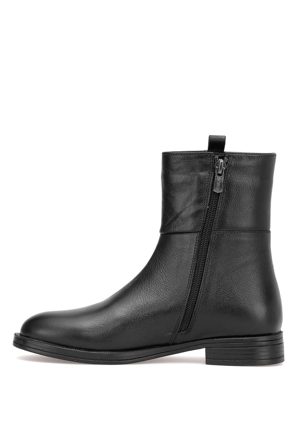 Venüs 2552701K Kadın Hakiki Deri Klasik Bot Siyah