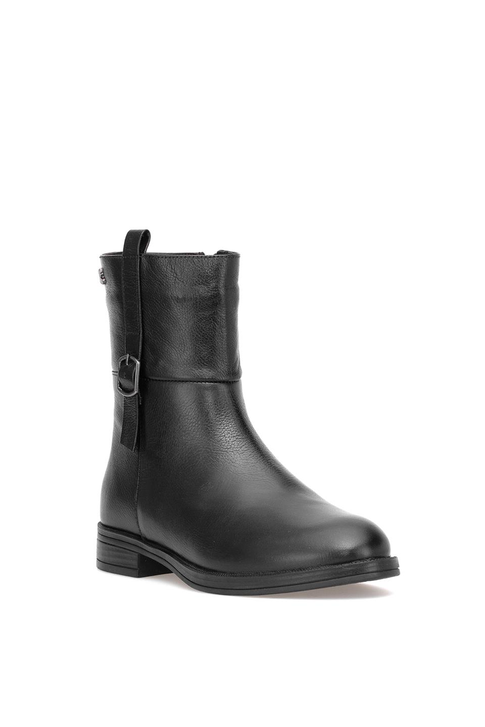 Venüs 2552701K Kadın Hakiki Deri Klasik Bot Siyah