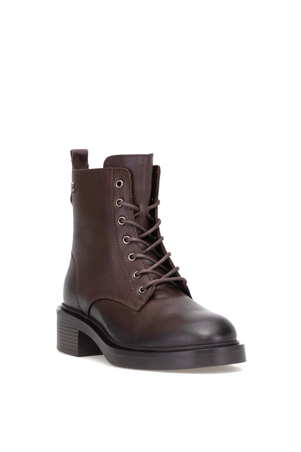 Venüs 2553401K Kadın Hakiki Deri Klasik Bot Kahverengi