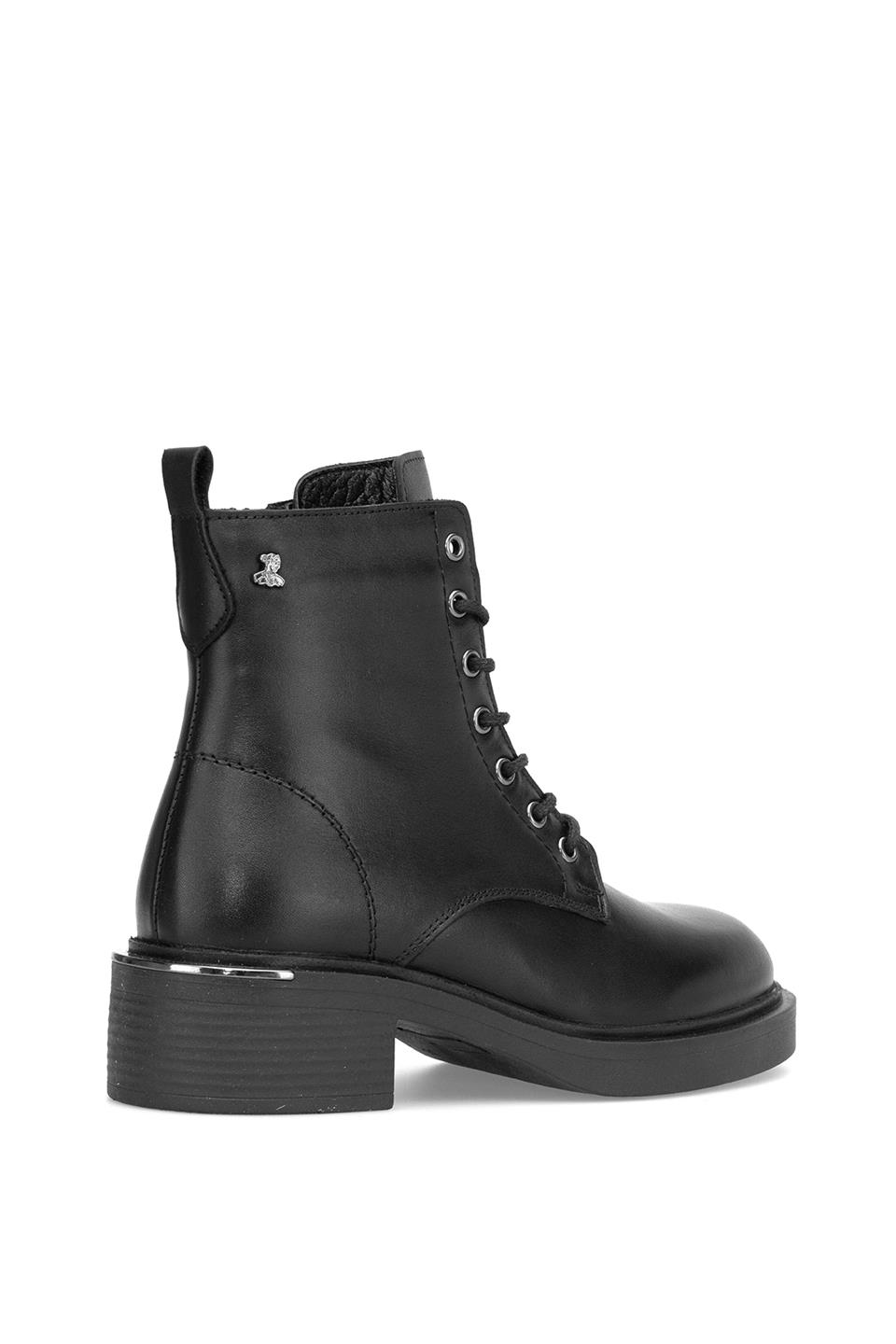 Venüs 2553401K Kadın Hakiki Deri Klasik Bot Siyah