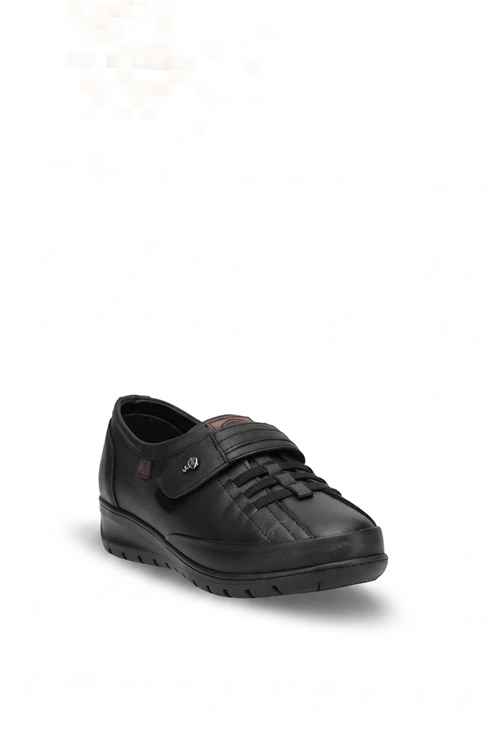 Voyager 26KSRR7679 Kadın Hakiki Deri Casual Ayakkabı Siyah