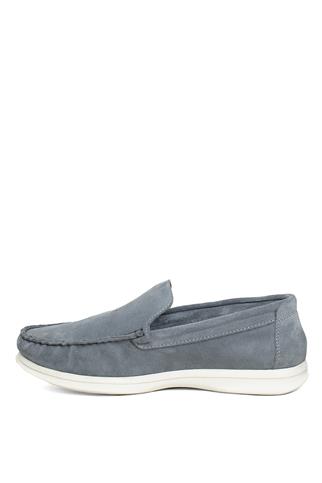 Voyager 6528S Erkek Hakiki Deri Casual Ayakkabı Gri