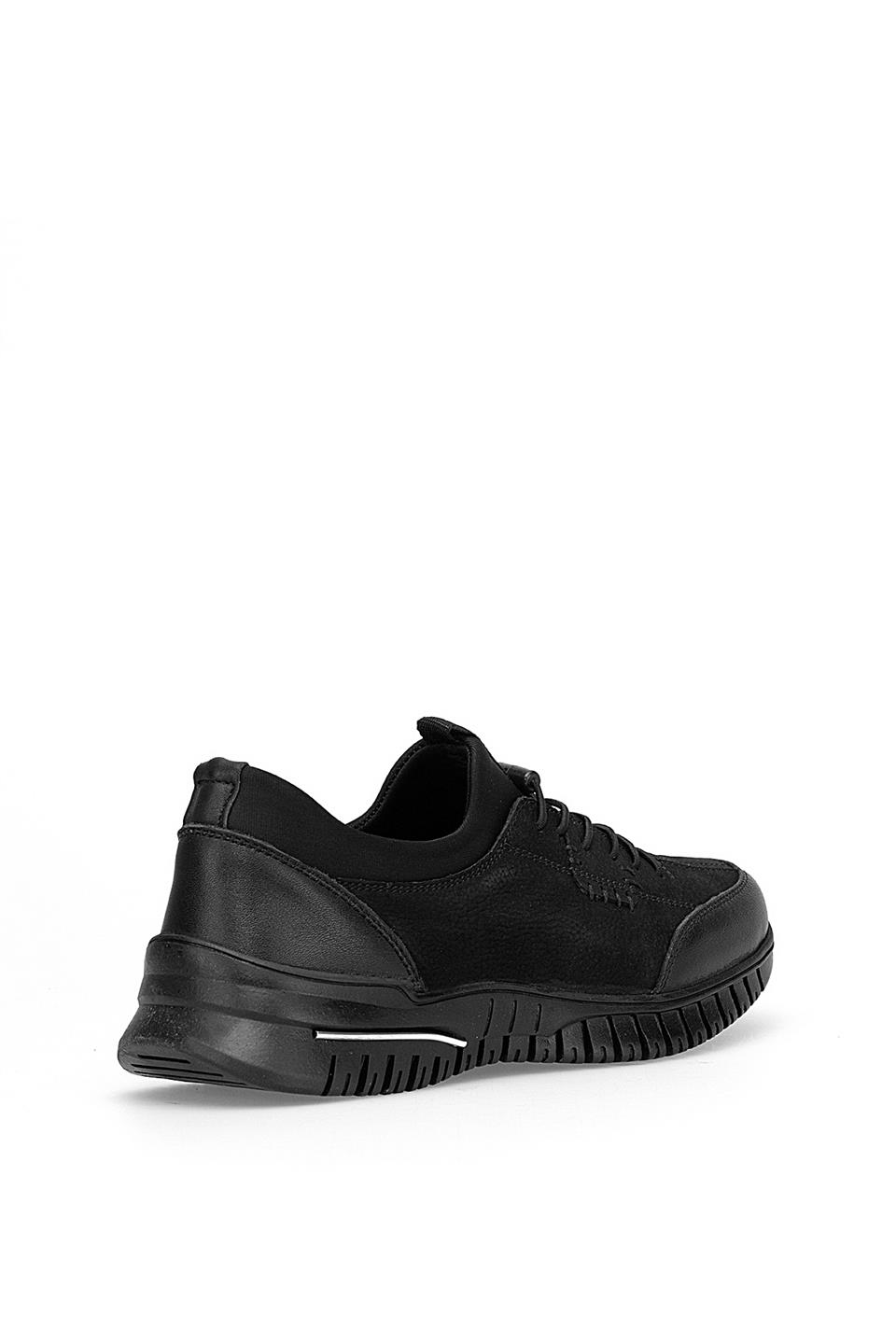 Voyager 9393 Kadın Hakiki Deri Casual Ayakkabı Siyah