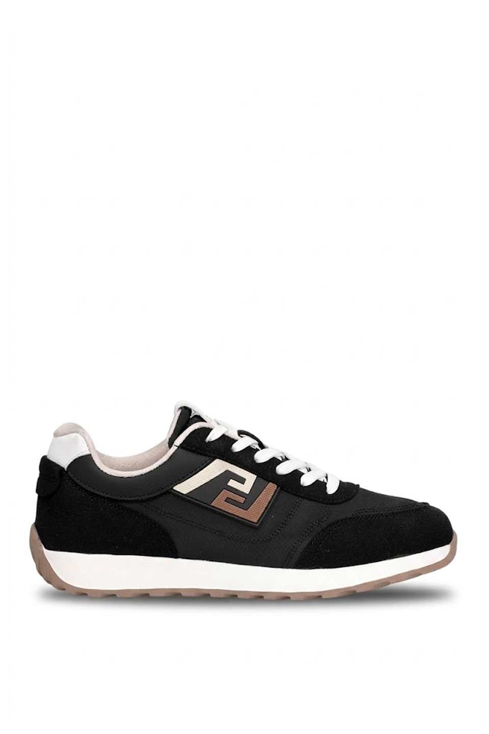 Voyager E144T Erkek Hakiki Deri Klasik Sneaker Siyah
