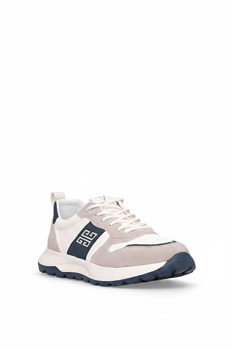 Voyager E435 Erkek Hakiki Deri Klasik Sneaker Krem