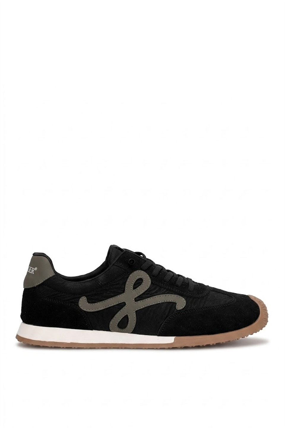 Voyager E472 Erkek Hakiki Deri Klasik Sneaker Siyah