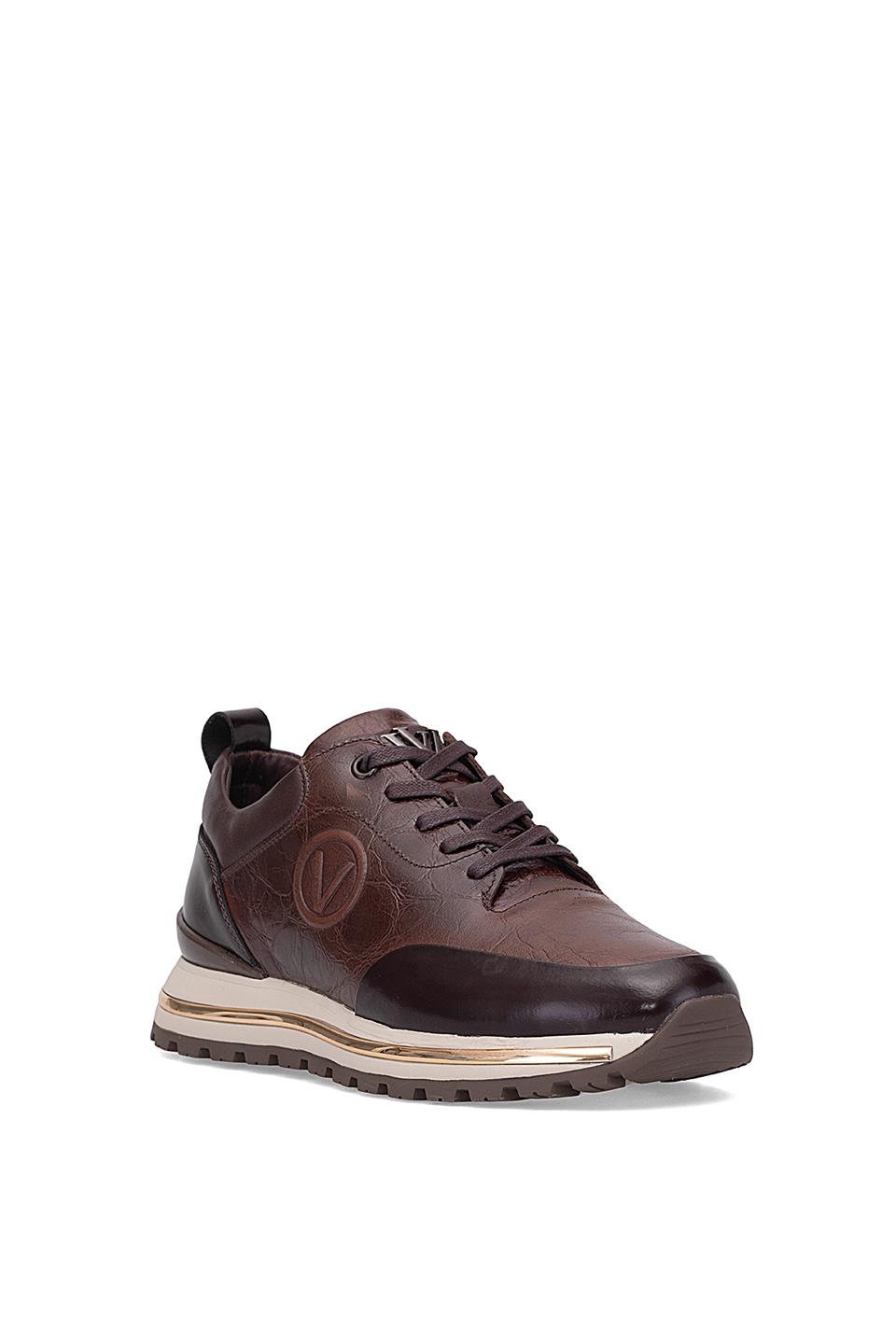 Voyager M112 Erkek Hakiki Deri Casual Ayakkabı Kahverengi