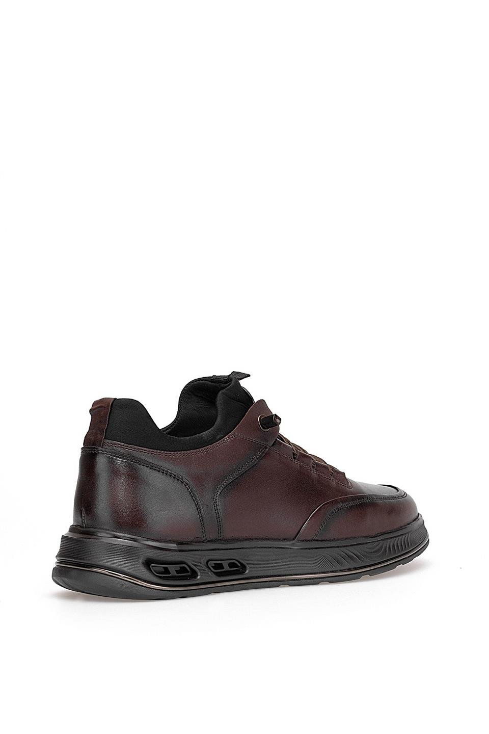 Voyager M159 Erkek Hakiki Deri Casual Ayakkabı Kahverengi