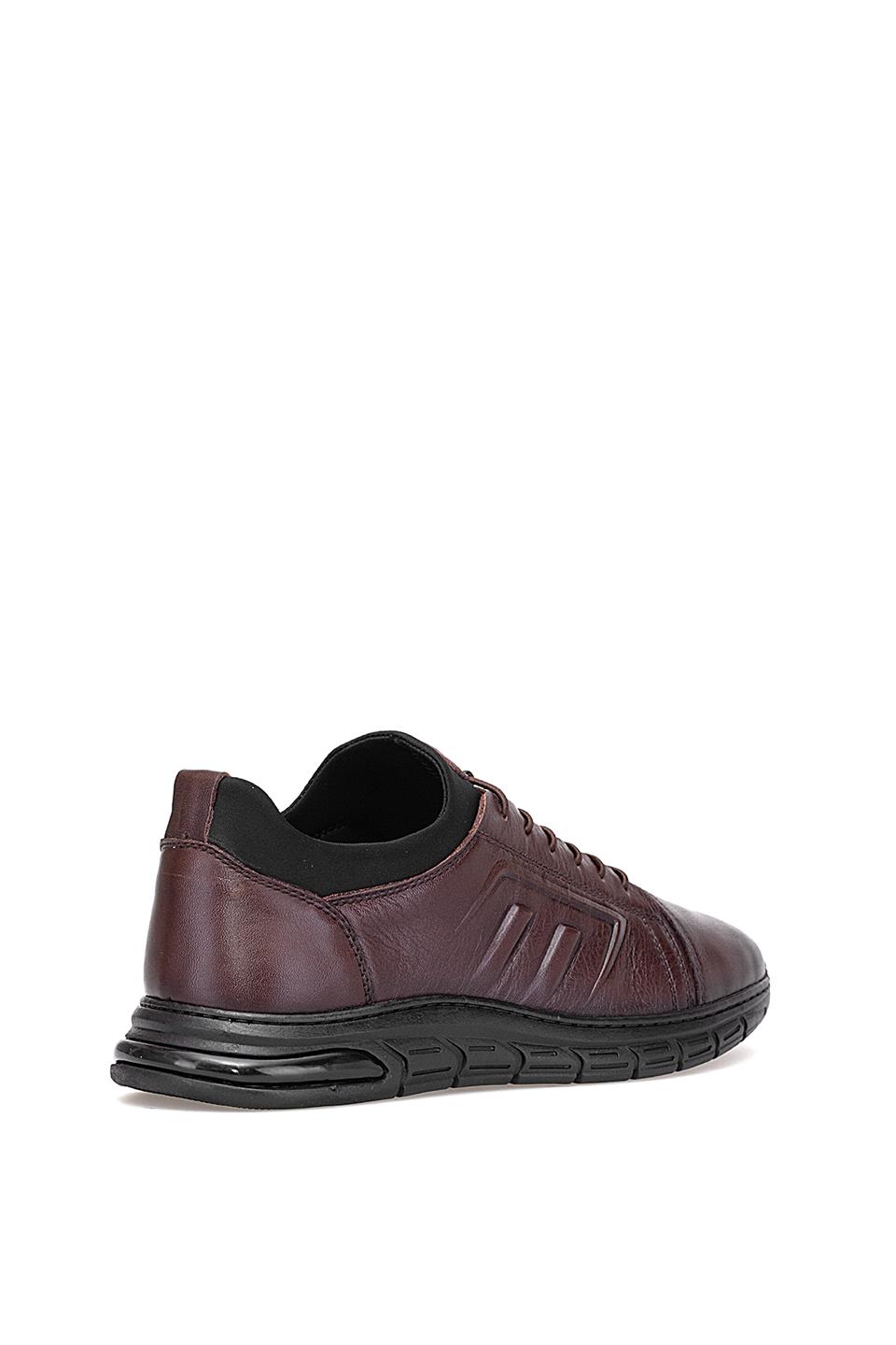 Voyager M271-1 Erkek Hakiki Deri Casual Ayakkabı Kahverengi