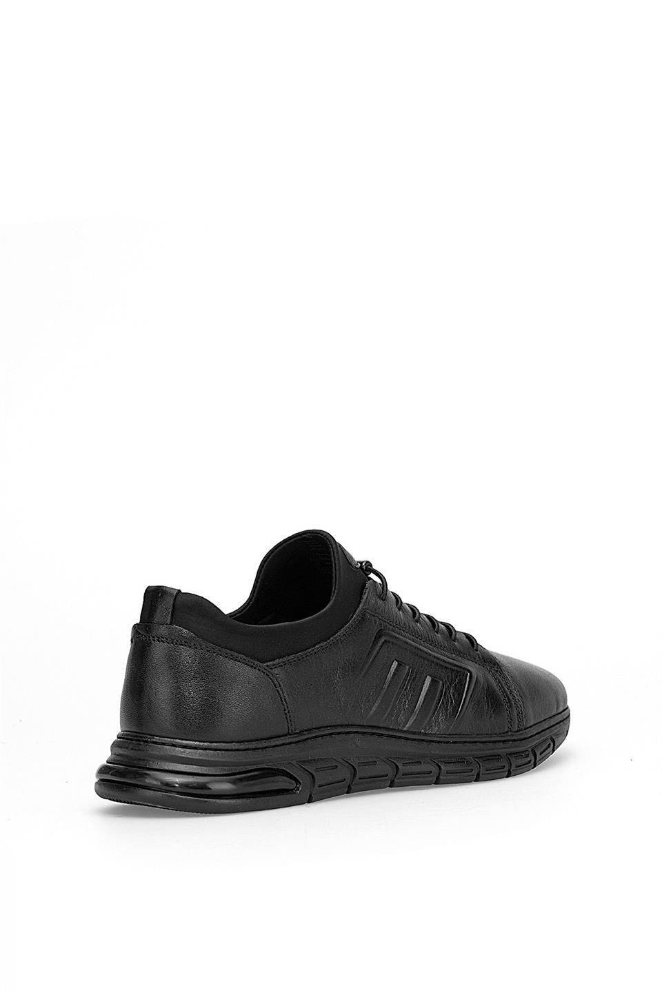 Voyager M271-1 Erkek Hakiki Deri Casual Ayakkabı Siyah