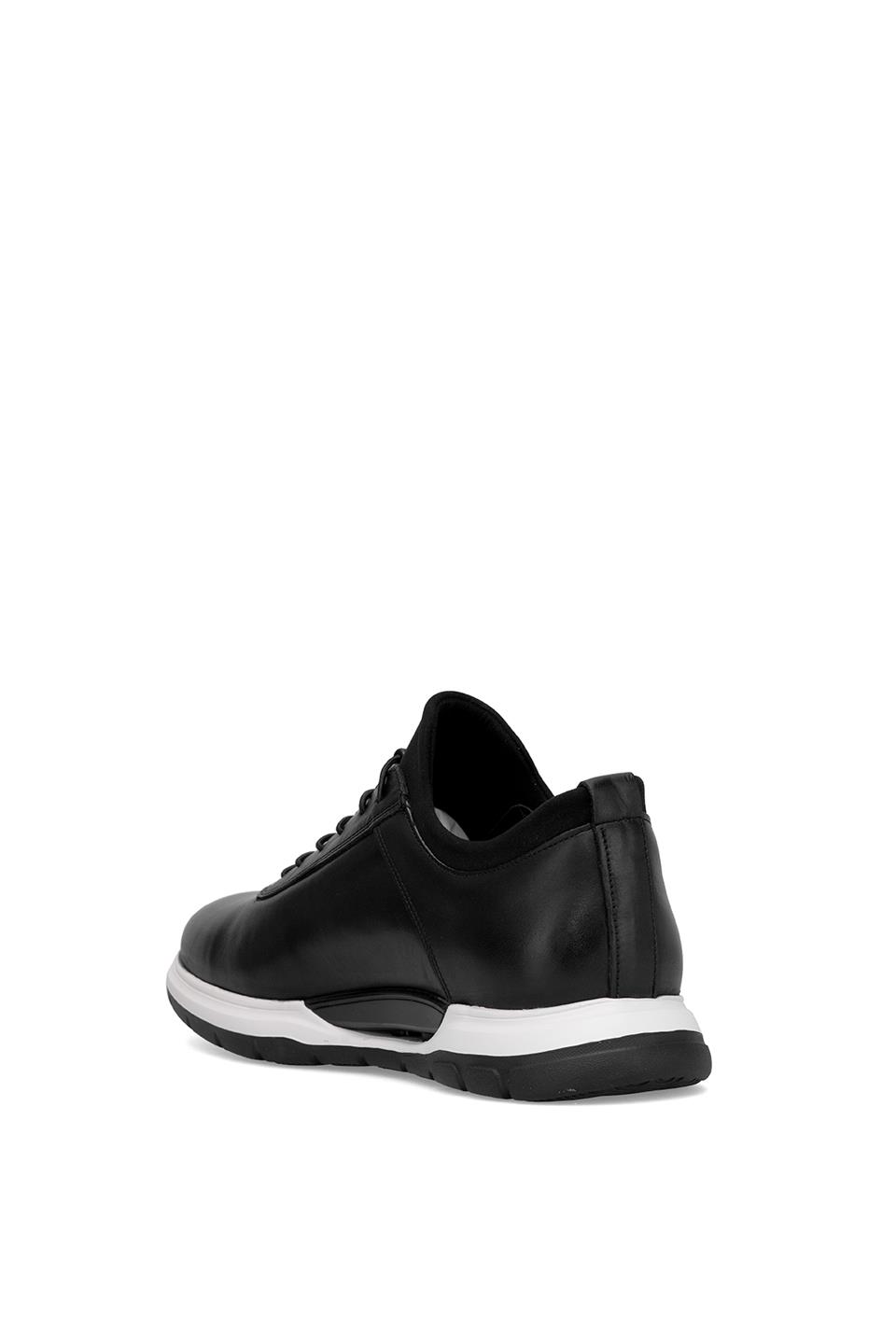 Voyager Y1033 Erkek Hakiki Deri Casual Ayakkabı Siyah