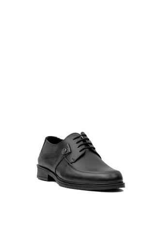 Voyager Y6324 Erkek Hakiki Deri Klasik Ayakkabı Siyah