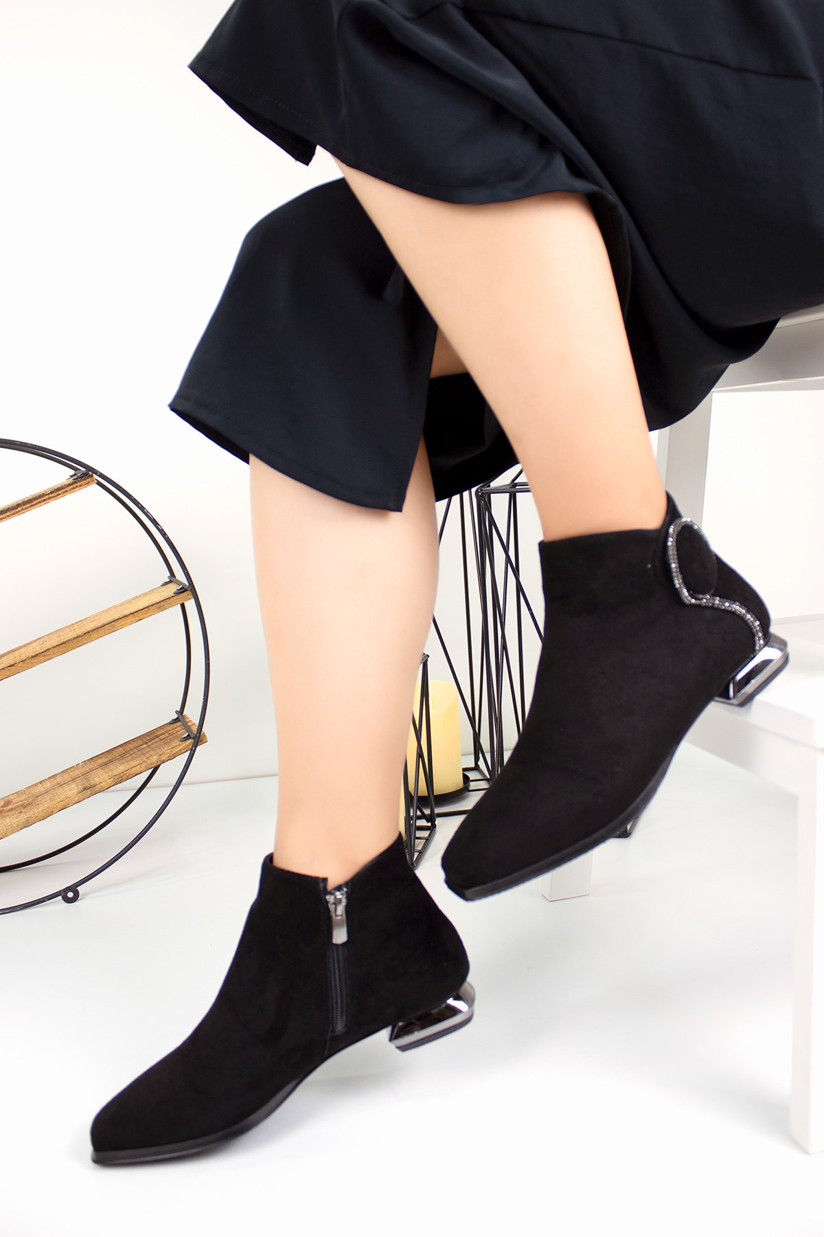 Elit 93.305 Kadın Bot Siyah