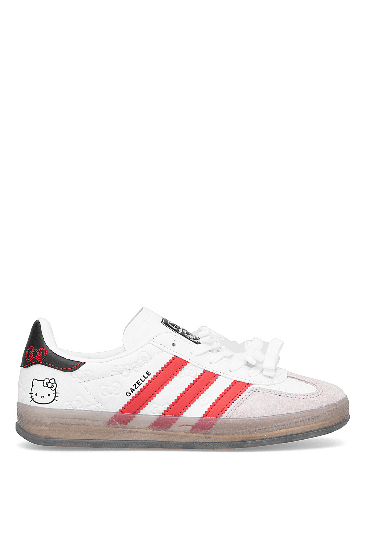 Adidas II0013 Adidas Gazelle Kadın Klasik Sneaker Beyaz - Kırmızı