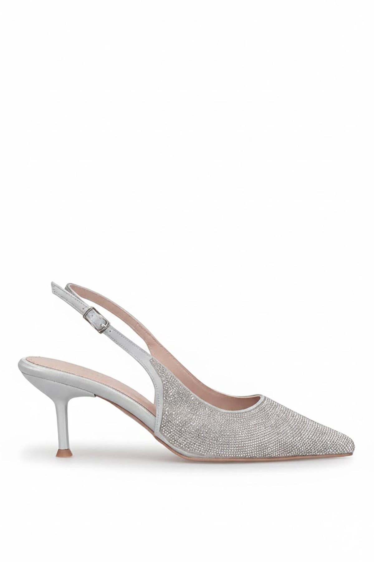 Beety 26BY168.202 Kadın Klasik Topuklu Ayakkabı Gümüş