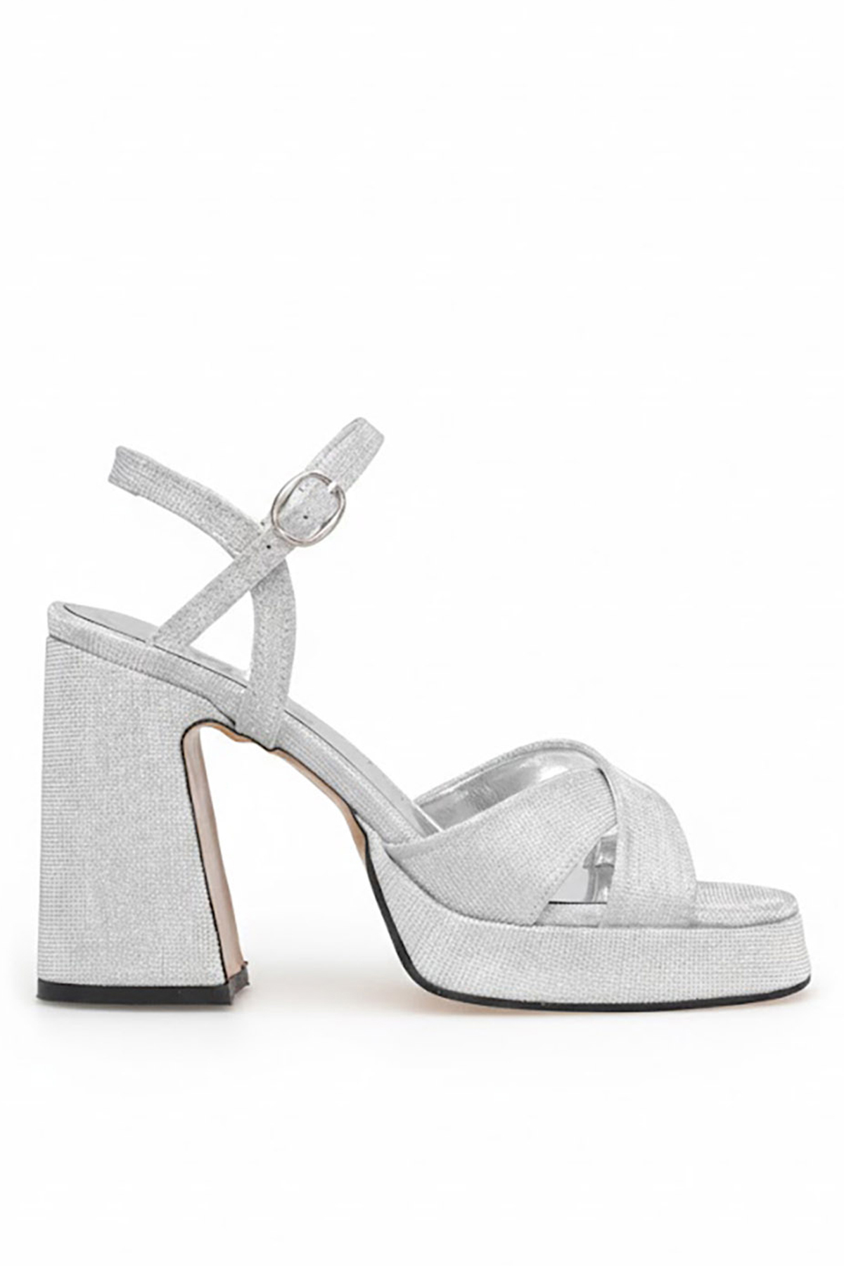 Beety 26BY222.705T Kadın Platform Ayakkabı Gümüş
