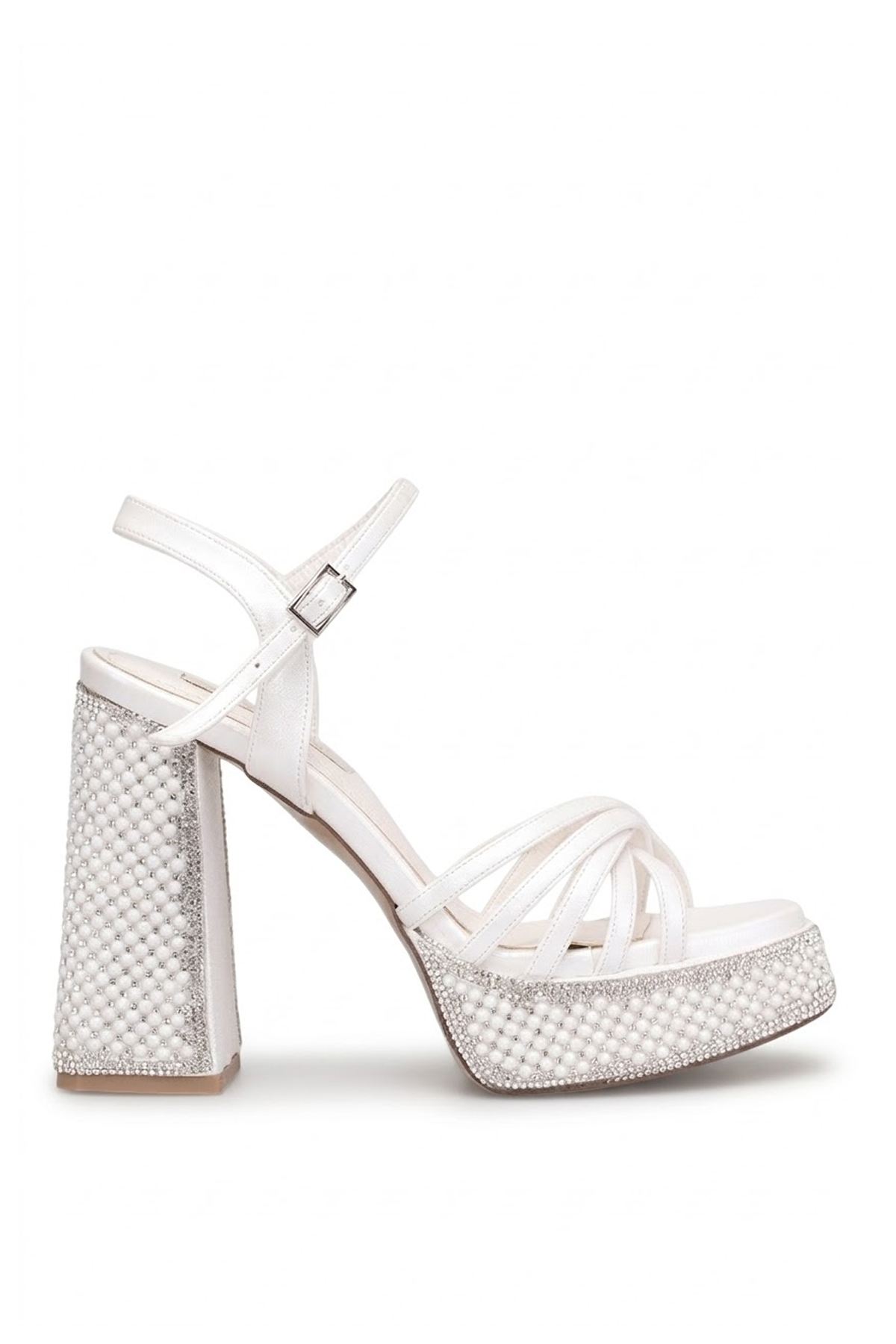 Beety 26BY223.1640 Kadın Klasik Platform Ayakkabı Sedef