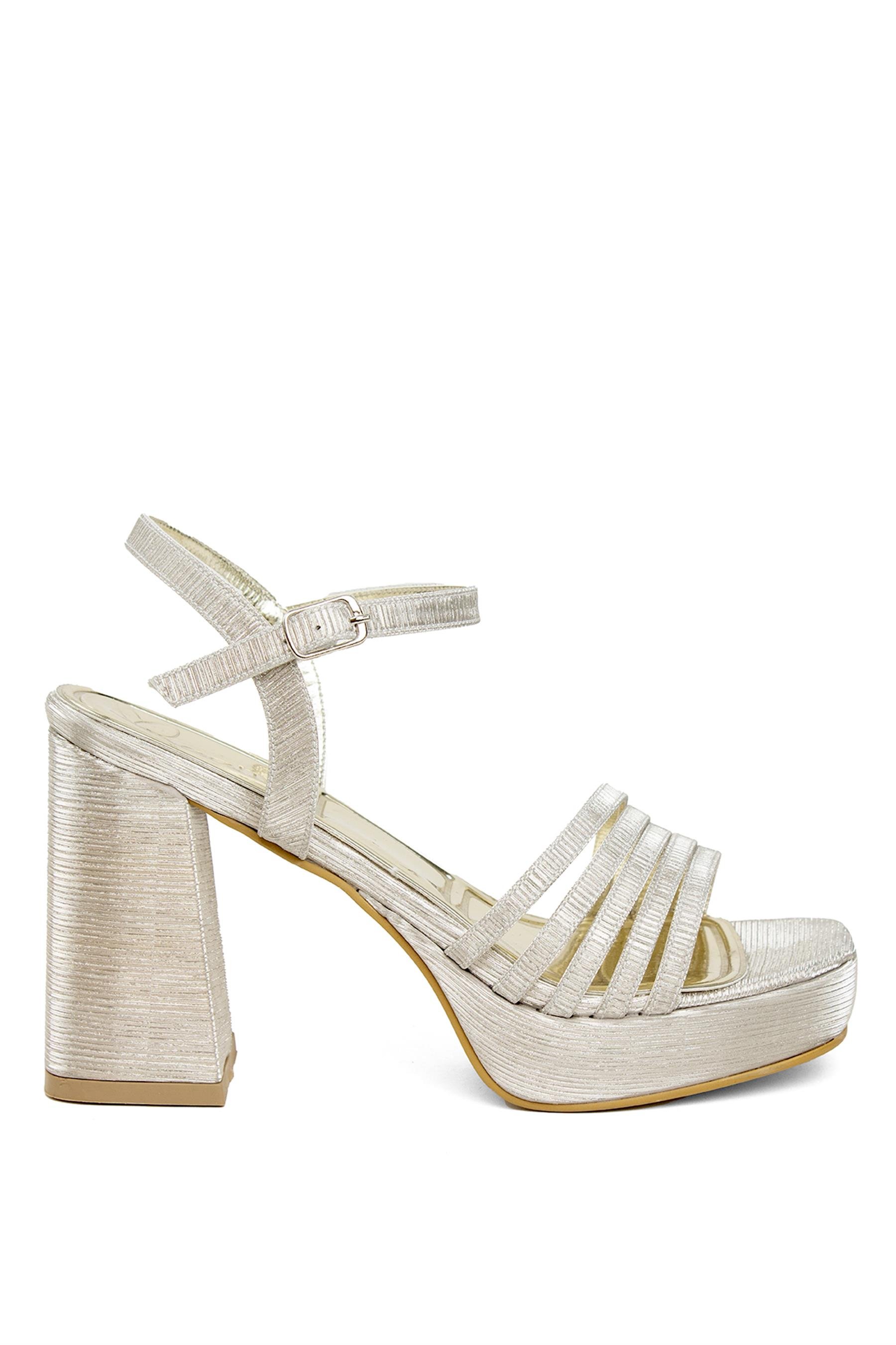 Beety BY130.017-1 Kadın Abiye Ayakkabı Altın