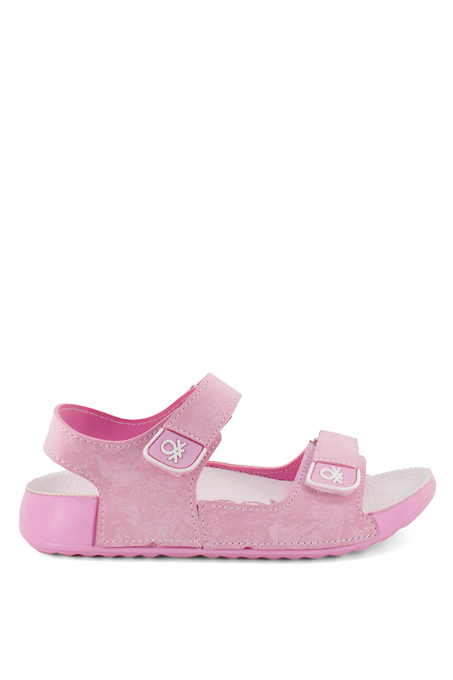 Benetton BN-1237 Patik Kız Çocuk Sandalet Pembe
