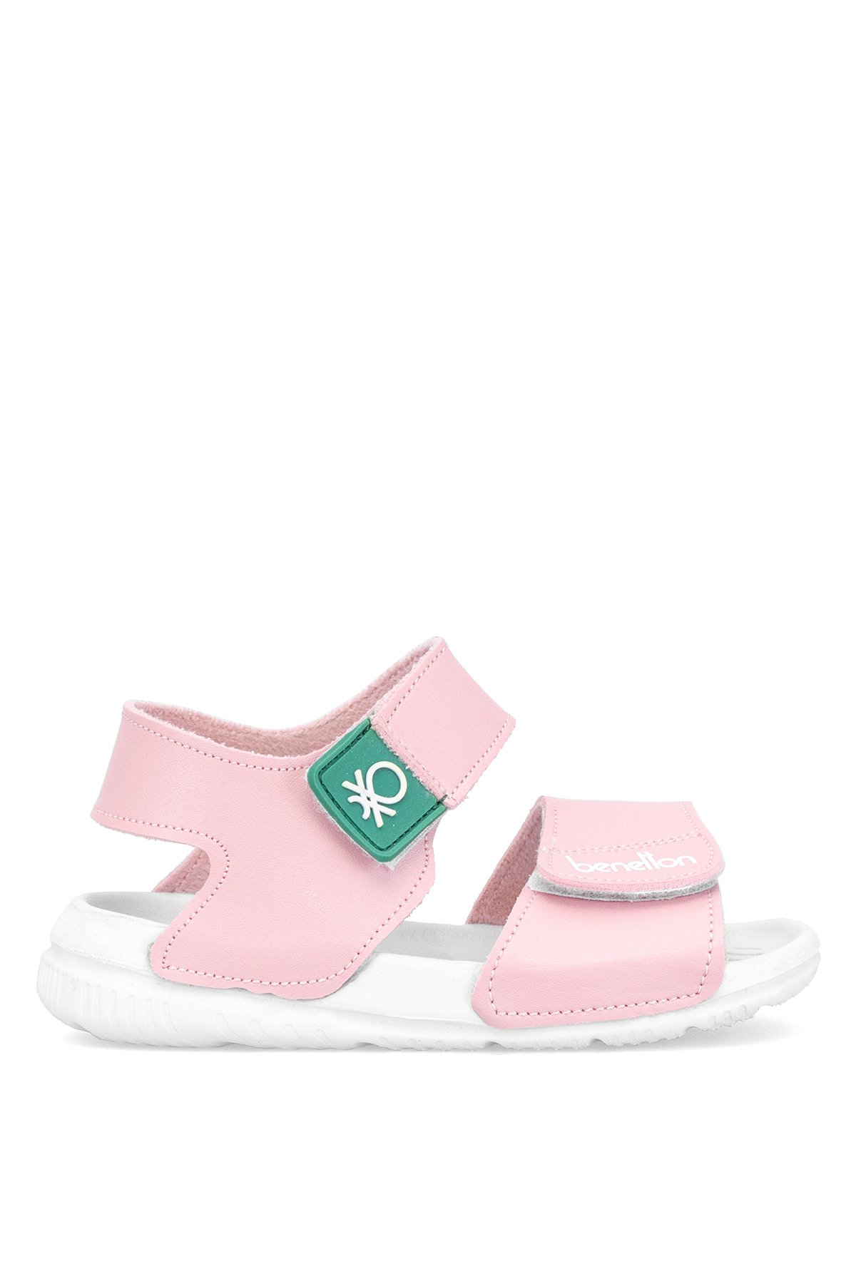 Benetton BN-1252 Bebe Kız Çocuk Sandalet Pudra